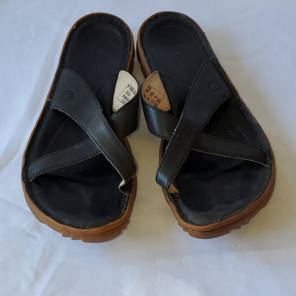 Bogs Todos brown leather sandals - Picture 2 of 6